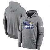 Los Angeles Rams Nike Super Bowl LVI Champions Slogan Pullover Hoodie Hoodie Gray